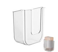 Wall Wipes Dispenser - Refillable Tissue Container for Bathroom and Home Organization | Mountable Case with Lid, Compact Storage for Kitchen, Bedroom, Nursery, Or Household Surfaces