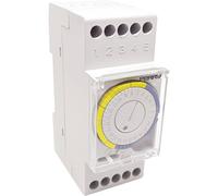 Wallair 1IO0022 Minuterie analogique programme journalier 3500 W IP20 réserve de marche