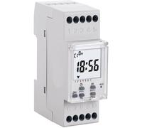 Wallair 1IO7081 Minuterie numérique programme hebdomadaire 3500 W IP20 réserve de marche