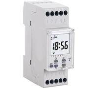 Wallair 1IO7281 Minuterie numérique programme hebdomadaire 3500 W IP20 réserve de marche