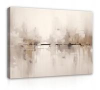 WallArena images imprimées sur toile, Abstrait, | Impression sur toile abstraite, image sur toile, dimensions : 100 x 70 cm (L x H) - pièce unique sur toile.