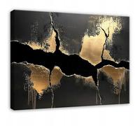 WallArena images imprimées sur toile, Abstrait, | Impression sur toile abstraite, image sur toile, dimensions : 100 x 70 cm (L x H) - pièce unique sur toile.