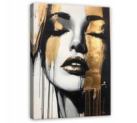 WallArena images imprimées sur toile, Femme, | Femme, impression sur toile, image sur toile, dimensions : 70 x 100 cm (L x H) - pièce unique sur toile.