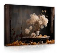 WallArena images imprimées sur toile, Fleurs, | Fleurs, impression sur toile, tableau sur toile, dimensions : 100 x 75 cm (L x H) - une seule pièce sur toile.