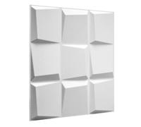 WallArt Panneau Mural 3D Pour Deco Murale I Revetement Mural I 12 Plaquettes de parement 3d Oberon Pour Decoration Murale I Mur 3d