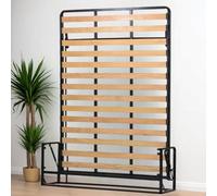 Wallbedking - Lit Escamotable 2 Personnes - 140cm x 200cm - Lit Mural Rabattable - Vertical - Classique