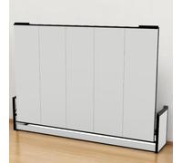 Wallbedking - Lit Escamotable 2 Personnes - 190cm x 140cm - Lit Mural Rabattable - Horizontal - Studio