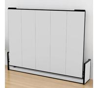 Wallbedking - Lit Escamotable 2 Personnes - 200cm x 160cm - Horizontal - Studio