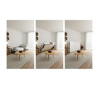 Wallbedking Lit escamotable Morphy Studio - SizeFlex & TypeFlex (135x190 cm, Horizontal)