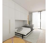 Wallbedking Morphy Integrated Lit Escamotable et Modulaire 120x190 cm Horizontal