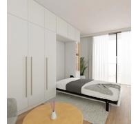 Wallbedking Morphy Integrated Lit Escamotable et Modulaire 120x190 cm Vertical