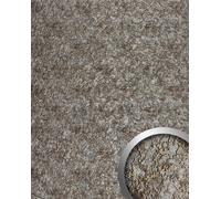 WallFace 24973 LAVA VINTAGE Gold Revêtement mural aspect pierre brillant platine 2,6 m2