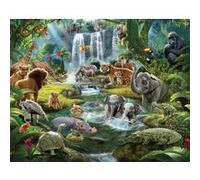 Walltastic 46481 Papier Peint Mural Aventure dans la Jungle Multicolors G