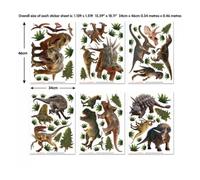 Walltastic 46535 kit decoratif monde des dinosaures