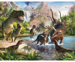 Walltastic Papier peint mural Dinosaure 2,4 x 3 m