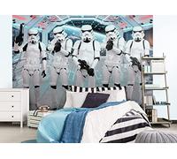 Walltastic Stormtrooper Papier peint à 6 panneaux, papier FSC, multicolore, 2,4 m de haut x 3 m de large, taille unique