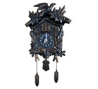 WALPLUS Forêt Noire Horloge Oiseaux Volume Réglable Coucou Moderne Collection Murale Coucou Suisse Pendule à Piles Horloge Coucou pour la Décoration de la Maison, du Salon, du Bureau