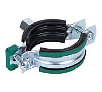 Walraven pince à deux vis 3396064 60-64 mm, M8 / 10, EV EPDM
