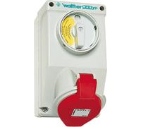 Walther-Werke Prise murale AT130 32 A 5 pôles 400 V 6h IP44
