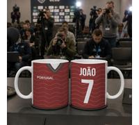 Wanapix | Tasse Céramique Football Portugal | Coupe du Monde 2026