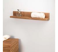 Wanda collection - Tablette étagère Camélia Salle de Bain en Teck Massif 70cm