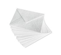 Wanderings Handmade Flower Seed Paper Envelopes - Large 6 x 9.5” / 15.5 x 24 Cm - Pack of 25 - Plantable Wildflower Seed Paper Envelopes for Stationery & Invitations - 250 GSM for Art Journals