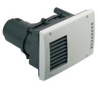 Wandhaard WKCD bianco – Cheminée électrique, 5100 BTU, pour une surface de 18,6 m²