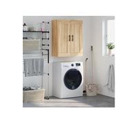 Wandkast 69,5x34x90 cm bewerkt hout sonoma eikenkleurig830407