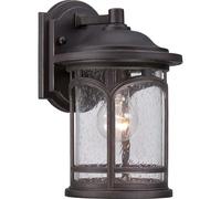 Wandleuchte Extérieure Elstead Lighting Lanterne Bronze Acier Noir IP44 E27