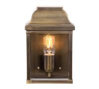 Wandleuchte Extérieure Lanterne En Laiton 1 Lumière E27 IP44 Doré Vintage/Retro