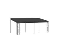 Wandprieel 6x3x2,5 m antraciet48002