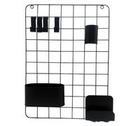Wandroster en fer, dimensions 60,5 x 45 cm, couleur noire