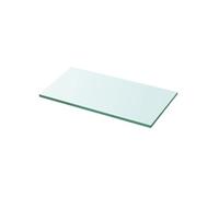 vidaXL Panneau d?étagère Verre transparent 30 x 12 cm