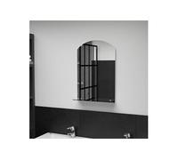 vidaXL Miroir avec étagère