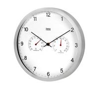 Wanduhr 30 cm mit Thermometer und Hygrometer
