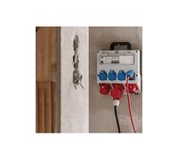 Wandverteiler 1154890020 boîtier de distribution 32 A, portable, 4x prise avec terre/2x CEE