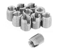 WANGCL Lot de 10 Insert Fileté Metal Autotaraudeuses Filet Rapporté Helicoil M6 M10 pour Reparation Filetage