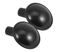 WANGCL Lot de 2 arrosoirs en plastique avec tête de rose, bec de pulvérisation universel de remplacement, buse de bouilloire de jardin de 1,8 cm de diamètre intérieur
