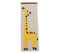 Wangcmcol Sac de Rangement Mural 3 Couches, Placard, Berceau, Dessin animé, Feutre, Type Animal, Sac de Rangement Suspendu à la Porte (Girafe)