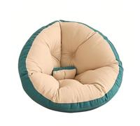 WANGHAI-666 Canapés Canapé Paresseux inclinable et Coussin de Sol, Chaise Longue Tatami avec Dossier for Chambre à Coucher(Blue,Grand)