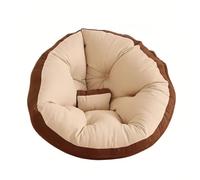 WANGHAI-666 Canapés Canapé Paresseux inclinable et Coussin de Sol, Chaise Longue Tatami avec Dossier for Chambre à Coucher(Bruin,Grand)