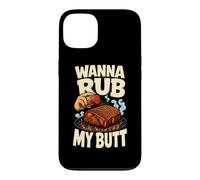 Wanna Rub My Butt Funny Grill Master Shaker pour Barbecue Coque pour iPhone 13