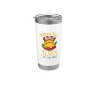 Wanna Taco Bout Jésus - Dieu chrétien Foi Espérance - Sauce Gobelet isotherme en acier inoxydable double paroi