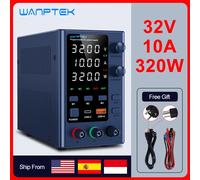 Wanptek alimentation cc réglable 30V 10A LED banc de laboratoire Source d'alimentation interrupteur stabilisé régulateur de tension d'alimentation 60V 5A GA3010H