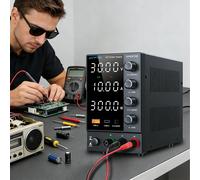 Wanptek - alimentation de laboratoire réglable, 30V, 10a, USB/type-c, double Ports de charge, protection contre les courts-circuits OCP, commutation automatique AC 220V/110V DPS605U