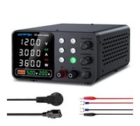 WANPTEK POWER Alimentation de Laboratoire 120V 3A avec 3 Mémoires et e Verrouillage, Alimentation Stabilisée Réglable avec Protection OCP/Sorties/Charge Rapide USB/Affichage LED à 4 Chiffres