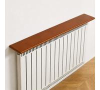 Wansiman Cache-radiateur pour couloir, étagère décorative au-dessus du radiateur, prévention de la poussière et de la fumée, pour ranger des articles légers tels que des photos, des livres ou des