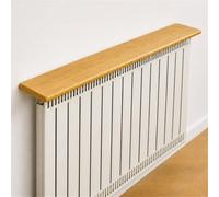 Wansiman Cache-radiateur pour couloir, étagère décorative au-dessus du radiateur, prévention de la poussière et de la fumée, pour ranger des articles légers tels que des photos, des livres ou des