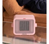WARM BOX - Chauffage En Céramique 1500W Rose Pastel. Basse Consommation