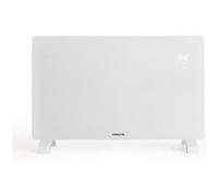 WARM CRYSTAL 2000W - Convecteur Électrique En Verre WiFi Sans Roulettes. Basse Consommation